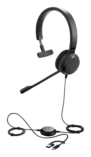 Jabra Evolve 30 II Mono UC USB-C/A