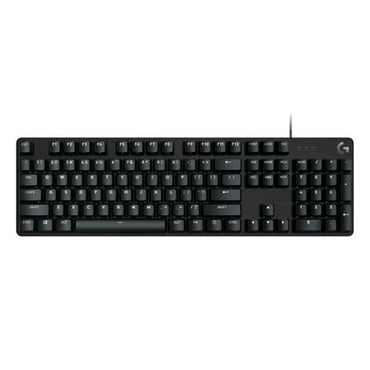 Logitech G413 SE Full-Size Corded Gaming Keyboard PBT Keycaps Tactile Mechanical Switches 6-Key Rollover Anti-Ghosting FN Keys—white Backlit LED