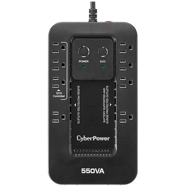 CyberPower EC550G uninterruptible power supply (UPS) Standby (Offline) 0.55 kVA 330 W 8 AC outlet(s)