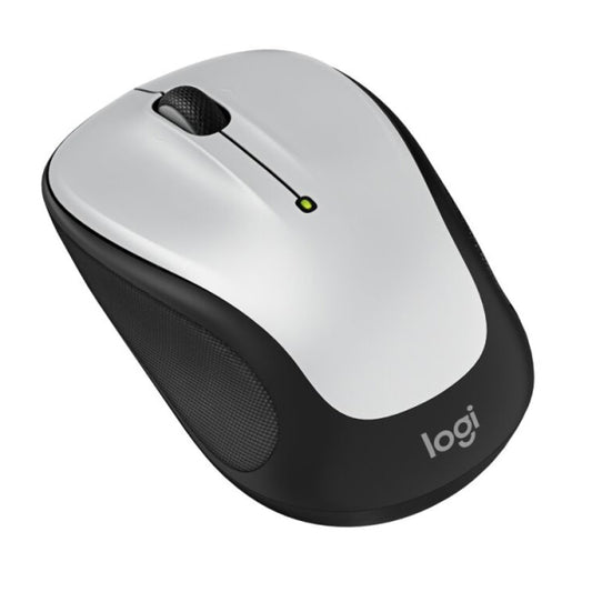 Logitech M325s - Mouse - optical - 5 buttons - wireless - 2.4 GHz - USB Logitech Unifying receiver - pale gray