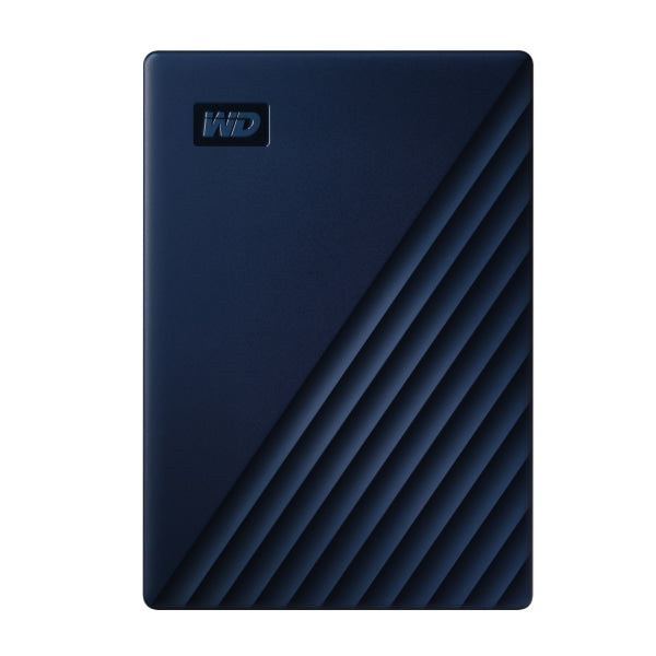 Western Digital 4TB WD My Passport for Mac USB 3.2 Gen 1 2.5 Portable External Hard Drive HDD Blue - WDBA2F0040BBL-WESN