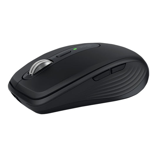 Logitech - MX Anywhere 3S Wireless Bluetooth Optical Fast Scrolling Mouse with Programmable Buttons - Wireless - Black