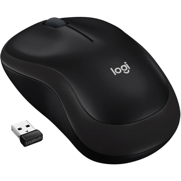 Logitech M185 Wireless Mouse 2.4GHz with USB Mini Receiver 12-Month Battery Life 1000 DPI Optical Tracking Ambidextrous PC/Mac/Laptop