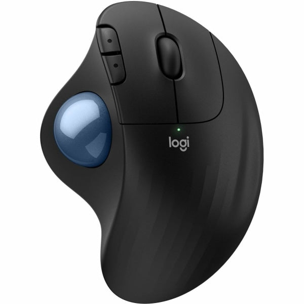 Logitech M575 Wireless Trackball Mouse: USB-A, Bluetooth & Radio Frequency Connection