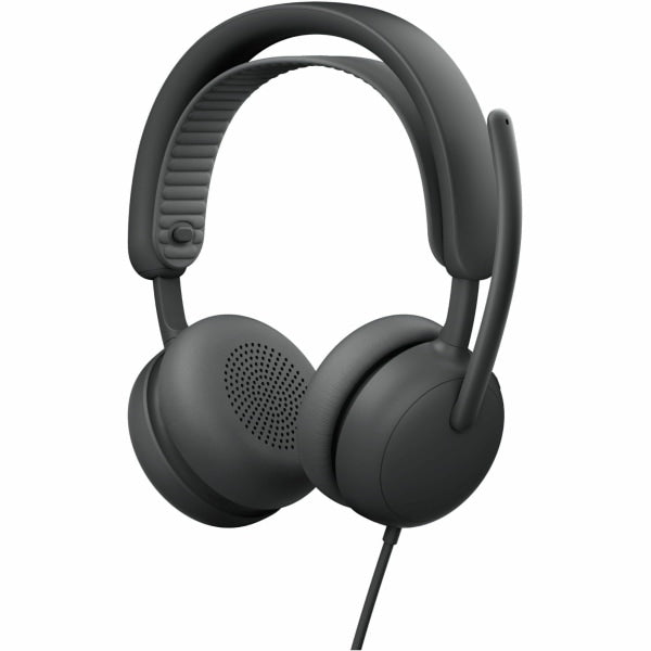Logitech Zone Wired 2, Noise-Canceling Headset With Adaptive Hybrid ANC, Graphite