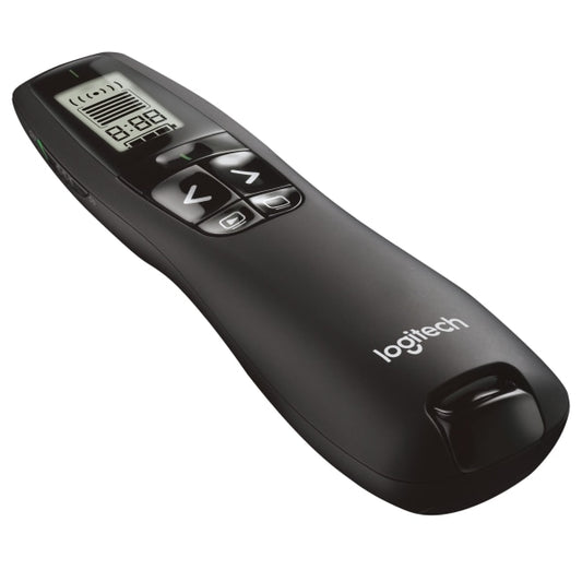 Logitech Professional Wireless Presenter R800 with Green Laser Pointer 100ft Projection Black