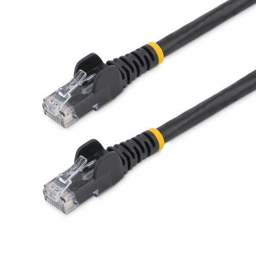 StarTech.com 15 ft. CAT6 Ethernet cable - 10 Pack - ETL Verified - Black CAT6 Patch Cord - Snagless RJ45 Connectors - 24 AWG Copper Wire – UTP Ethernet Cable