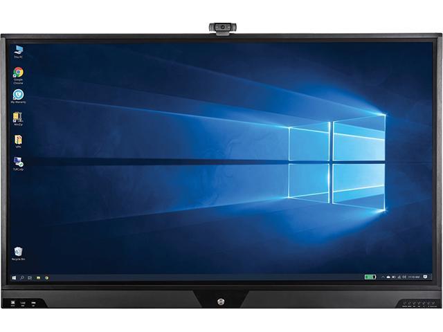 Eaton Tripp Lite Series Interactive Flat-Panel Touchscreen Display with PC 4K @ 60 Hz UHD 65 in. - 65 Diagonal Class LCD flat panel display - interactive - with built-in PC and touchscreen (multi touch) - 4K UHD (2160p) 3840 x 2160 - black silver