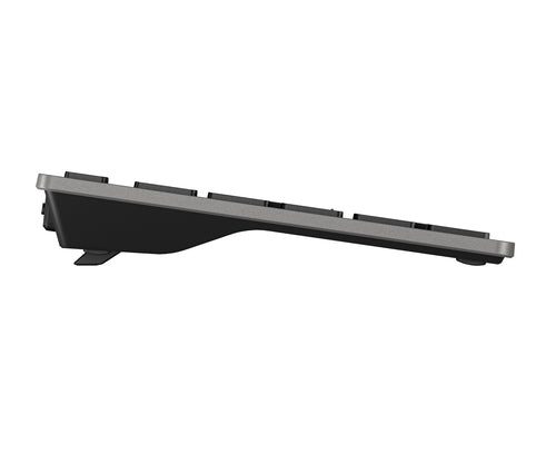 HP 725 MULTI-DEVICE RCHRGBL WL KBD UNITED STATES / CANADA ENGLISH keyboard Home/Office RF Wireless + Bluetooth Black
