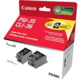 PGI-35/CLI-36 VALUE PACK BLACK/COLOR INK FOR PIXMA IP100