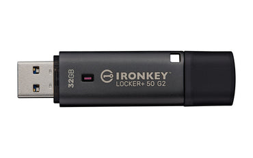 Kingston Technology IronKey 32GB Locker Plus 50 G2, FIPS 197, AES-256