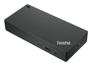Lenovo 40AY0135US laptop dock/port replicator Wired USB 3.2 Gen 2 (3.1 Gen 2) Type-C Black