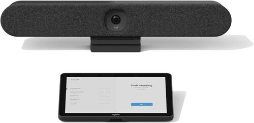 Logitech Rally Bar Huddle + TAP IP Video Conference Equipment - For Huddle Space - 1920 x 1080 Video (Live) - Full HD - 1 x Network (RJ-45) - 1 x HDMI In - 1 x HDMI Out - USB - Gigabit Ethernet - W...