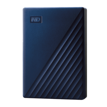 Western Digital 4TB WD My Passport for Mac USB 3.2 Gen 1 2.5 Portable External Hard Drive HDD Blue - WDBA2F0040BBL-WESN