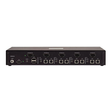StarTech.com Secure 4-Port KVM Switch, HDMI or DisplayPort, 4K 60Hz, NIAP 4.0 Desktop KVM, Metal Housing, CAC Port, Made in the USA
