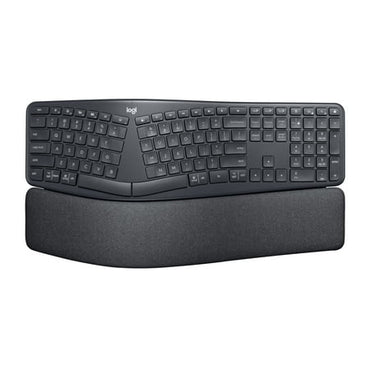Logitech ERGO Series K860 Wireless Ergonomic Keyboard - Split Keyboard Wrist Rest - Graphite