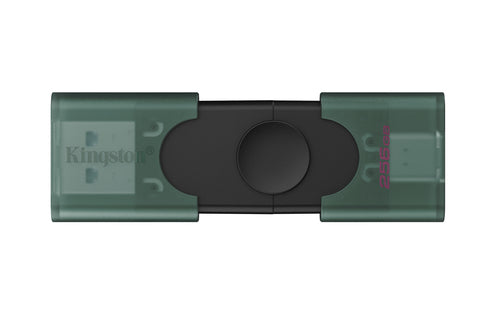 Kingston Technology DataTraveler 256GB USB-A + USB-C 3.2 Gen 1 DuoG2