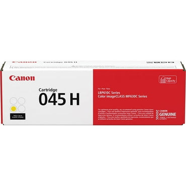Canon Toner Cartridge 045 H Y Yellow 1243C002 (H Y Yellow)