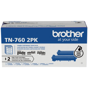 Brother TN-7602PK toner cartridge 2 pc(s) Original Black