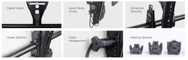 Chief MTM1U TV mount/stand 139.7 cm (55") Black
