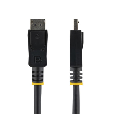 StarTech.com 20ft (6m) DisplayPort Cable - 2560 x 1440p - DisplayPort to DisplayPort Cable - DP to DP Cable for Monitor - DP Video/Display Cord - Latching DP Connectors - HDCP & DPCP