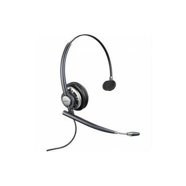 Poly EncorePro HW710 Headset - Mono - USB - Wired - Over-the-head - Monaural - Ear-cup - Noise Cancelling Omni-directional Microphone - Noise Canceling - Black