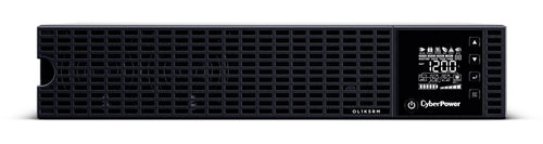 CyberPower Online S Series OL1K5RM uninterruptible power supply (UPS) Double-conversion (Online) 1.5 kVA 1200 W 8 AC outlet(s)