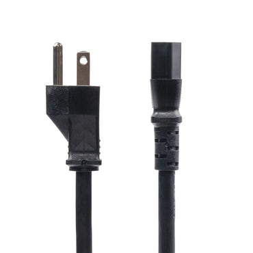 StarTech.com 8ft (2.4m) Computer Power Cord, NEMA 5-15P to C13 AC Power Cable, 13A 125V, 16AWG, Monitor Power Cable, PC Power Supply Cable, TAA Compliant, UL Listed