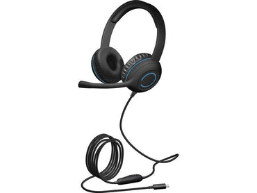 Cyber Acoustics USB-C Stereo Headset Black AC-5014