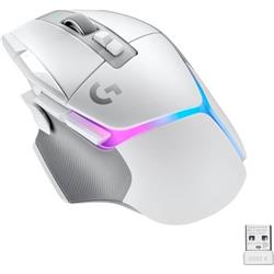 Logitech - G502 X PLUS LIGHTSPEED Wireless Optical Gaming Mouse with HERO 25K Sensor - Wireless - White