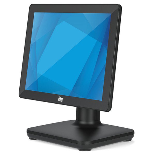 EloPOS System i5 - With I/O Hub Stand - all-in-one 1 x Core i5 8500T / up to 3.5 GHz - vPro - RAM 8 GB - SSD 128 GB - UHD Graphics 630 - Gigabit Ethernet - Win 10 IoT Enterprise LTSB 64-bit - monitor: LED 15 1024 x 768 (XGA) touchscreen - black