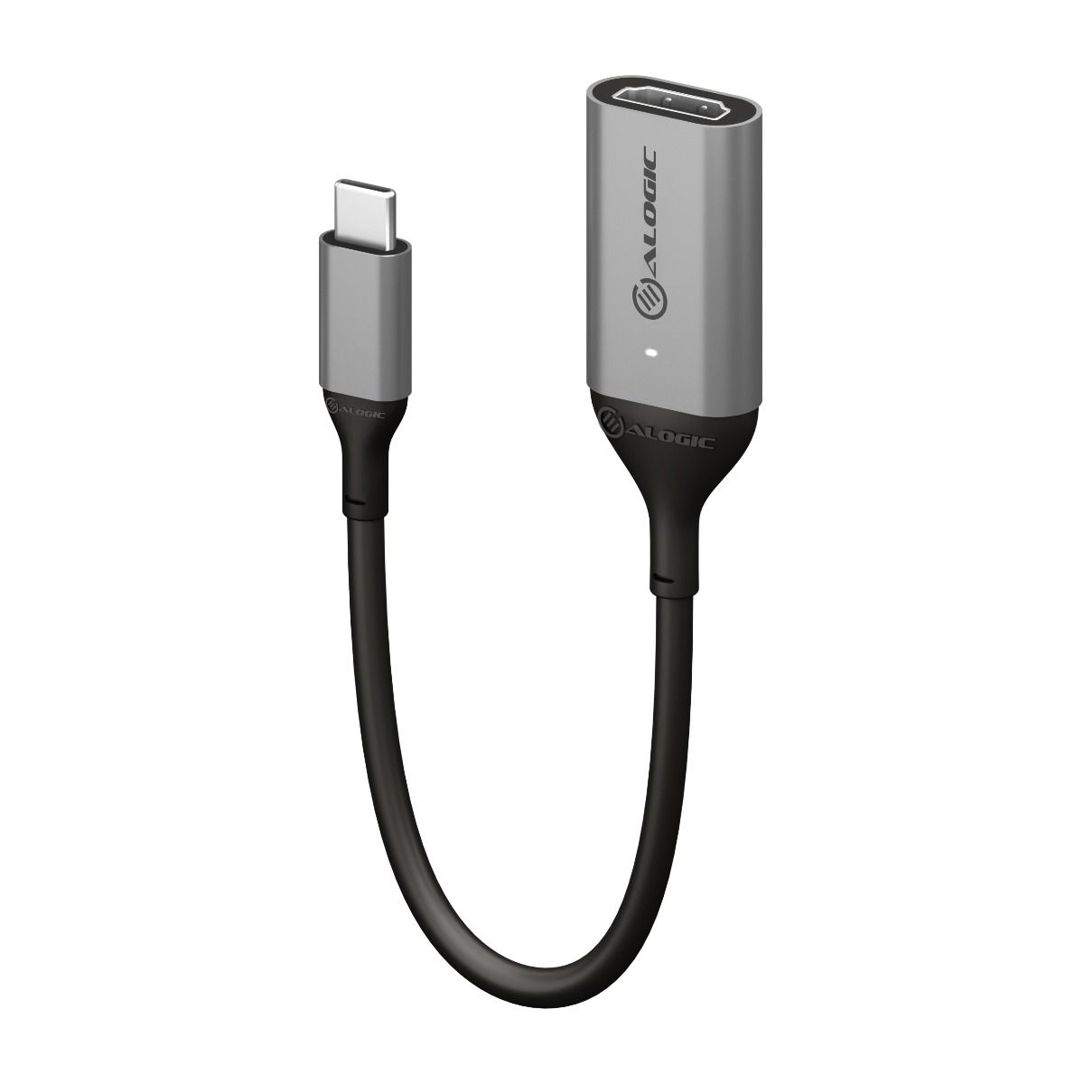 Alogic Ultra 15cm USB-C Male to HDMI Female Adapter 4K 60Hz ULUCHDADP