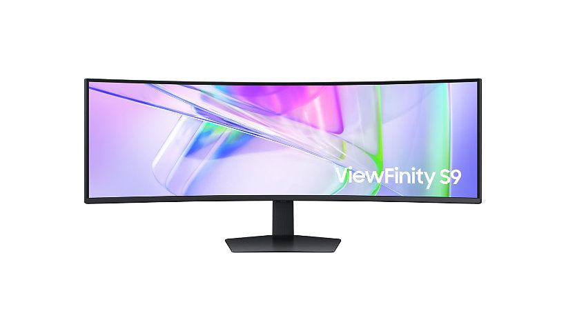 S49F954UAN 49 in. Viewfinity 32-9 Aspect Ratio S9 Dual QHD 1000R 120 HZ 5120 x 1440 Curved Monitor - Black