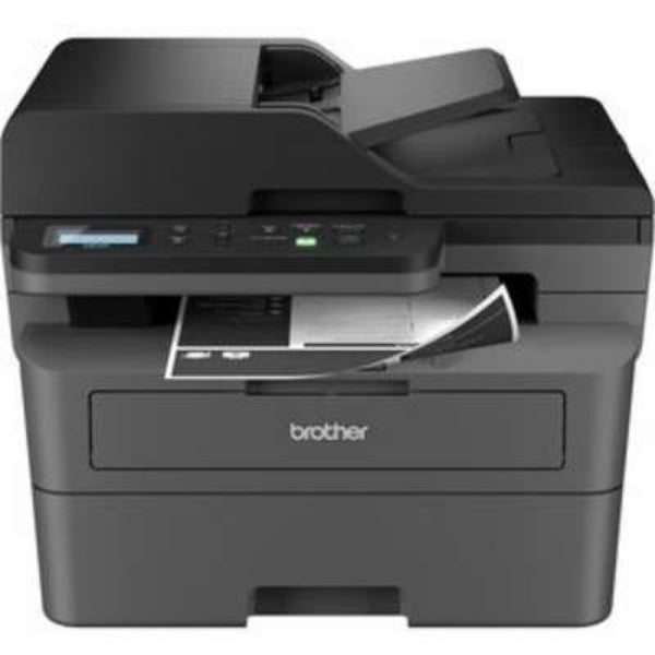 Brother - DCP-L2640DW Wireless Black-and-White Refresh Subscription Eligible 3-in-1 Laser Printer - Gray