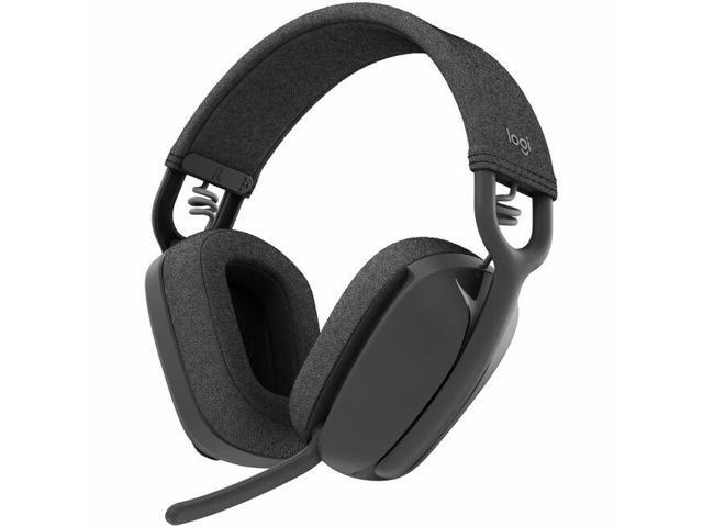 Logitech - Zone Vibe 100 Bluetooth Over Ear Headphones with Noise-Cancelling Microphone - Graphite