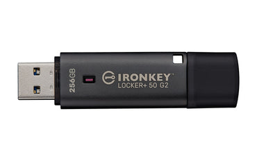 Kingston Technology IronKey 256GB Locker Plus 50 G2, FIPS 197, AES-256