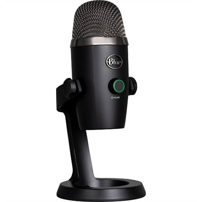 Blue Yeti Nano Premium USB Mic for Recording and Streaming (Blackout)