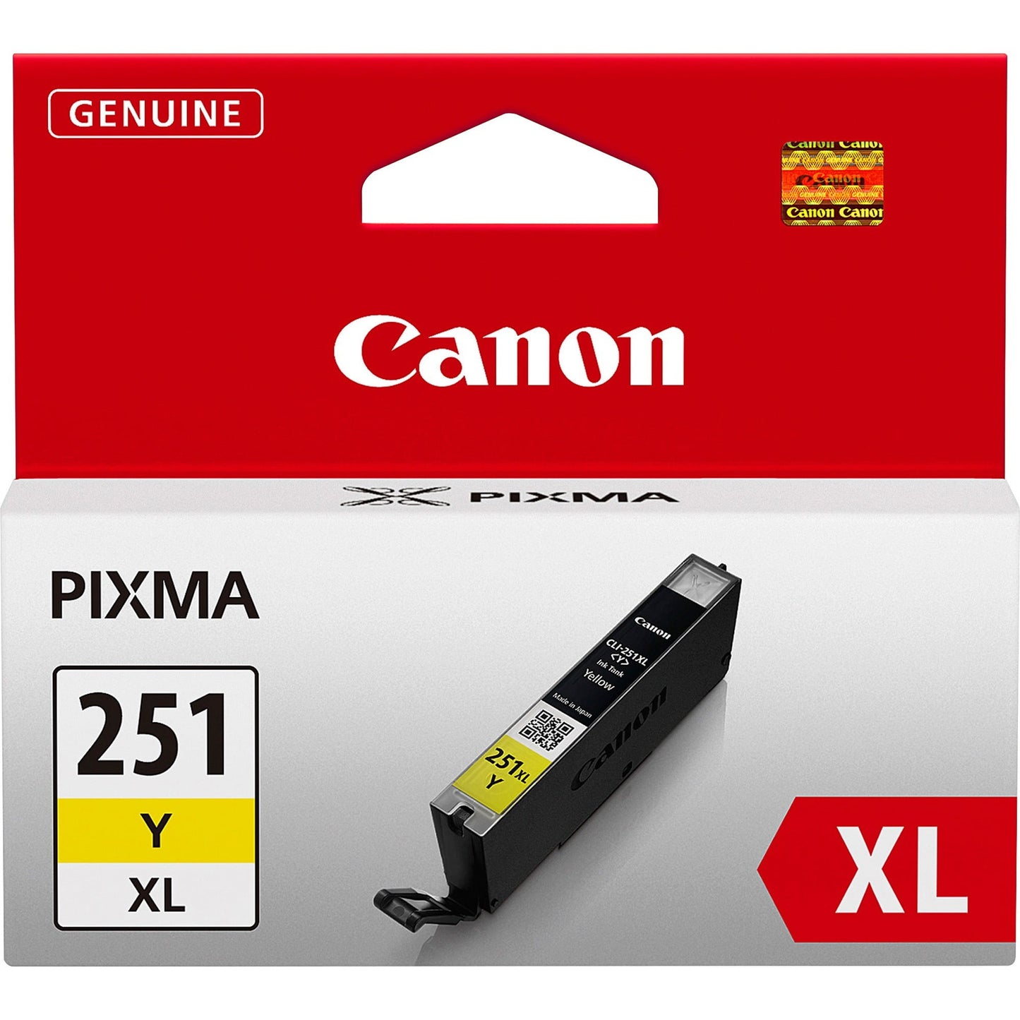 Canon 6451B001 (CLI-251XL) High-Yield Ink 11 mL Yellow