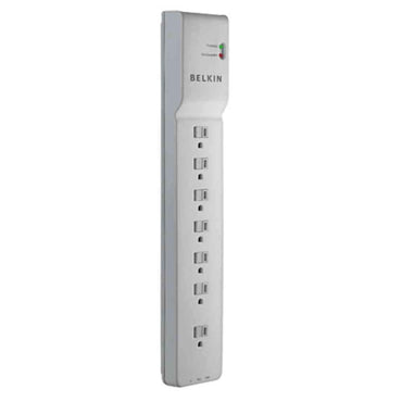 7-Outlet Home/ Office Series Surge Protector with 6 ft Cord.