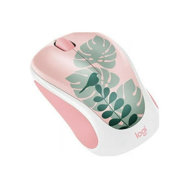 Logitech - Design Collection Limited Edition Wireless Compact Mouse with Colorful Designs Chirpy Bird