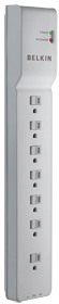 Belkin Home Series SurgeMaster Surge Protector 7 Outlets 12 ft Cord 2160 Joules