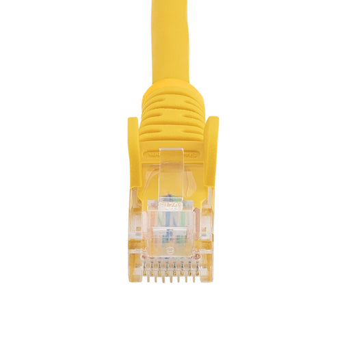 StarTech.com Cat5e patch cable with snagless RJ45 connectors – 10 ft, yellow
