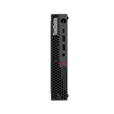 Lenovo ThinkStation P3 Tiny Gen 2 Intel Core Ultra 7 265 16 GB DDR5-SDRAM 512 GB SSD NVIDIA RTX A400 Windows 11 Pro Mini PC Workstation Black