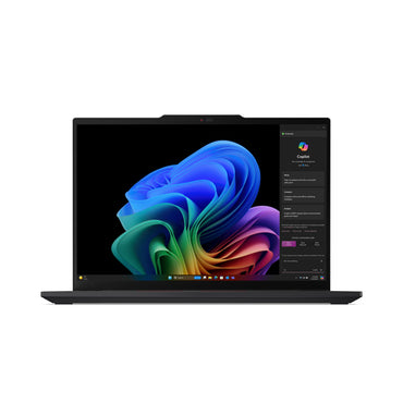 Lenovo ThinkPad T14s Gen 6 (Snapdragon) Copilot+ PC X1P-42-100 Laptop 35.6 cm (14") WUXGA 16 GB LPDDR5x-SDRAM 512 GB SSD Wi-Fi 7 (802.11be) Windows 11 Pro Black