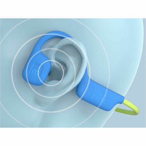Myfirst - HEADPHONES AIRWAVES (PINK) AIR conduction open ear 85dB safe limit