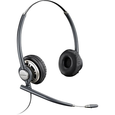 Poly EncorePro HW720 Headset - Stereo - Quick Disconnect - Wired - Over-the-head - Binaural - Ear-cup - Noise Cancelling Microphone
