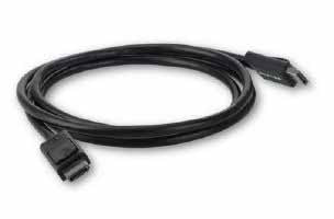 Belkin F2CD000B10-E 10 ft Black Connector on First End: 1 x DisplayPort Male Connector on Second End: 1 x DisplayPort Male DisplayPort to DisplayPort Cable Male to Male