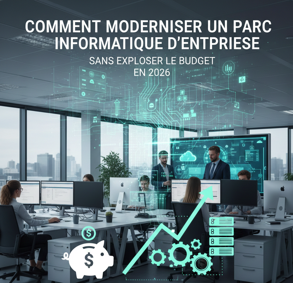 Comment moderniser un parc informatique d’entreprise sans exploser le budget en 2026