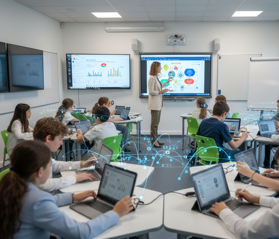 Écoles et collèges : comment équiper vos salles de classe pour un enseignement vraiment numérique
