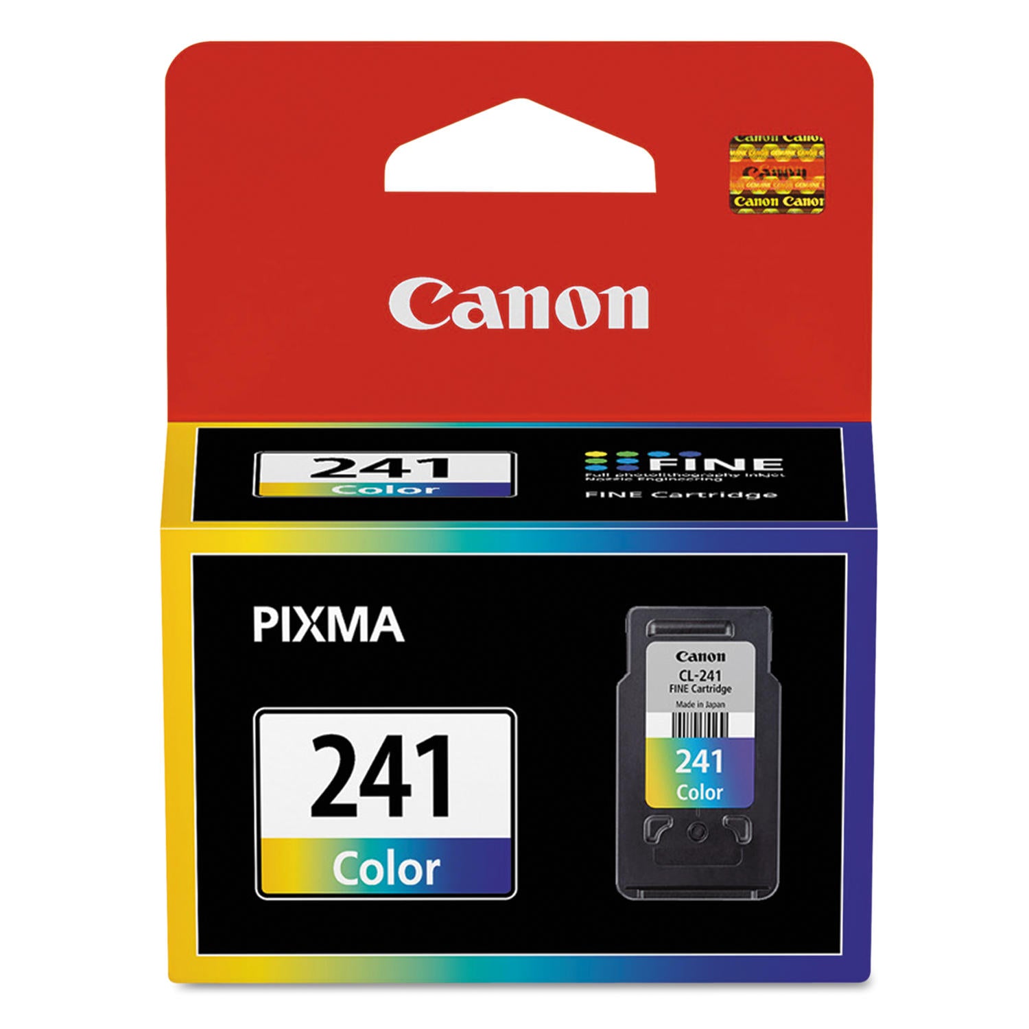 Canon CL-241 Genuine Color Ink Cartridge  Compatible with MG2120/3120/4120  MX512/432/472/372/392/522/532/452  MG2220/3220/4220/3520/3620  TS5120